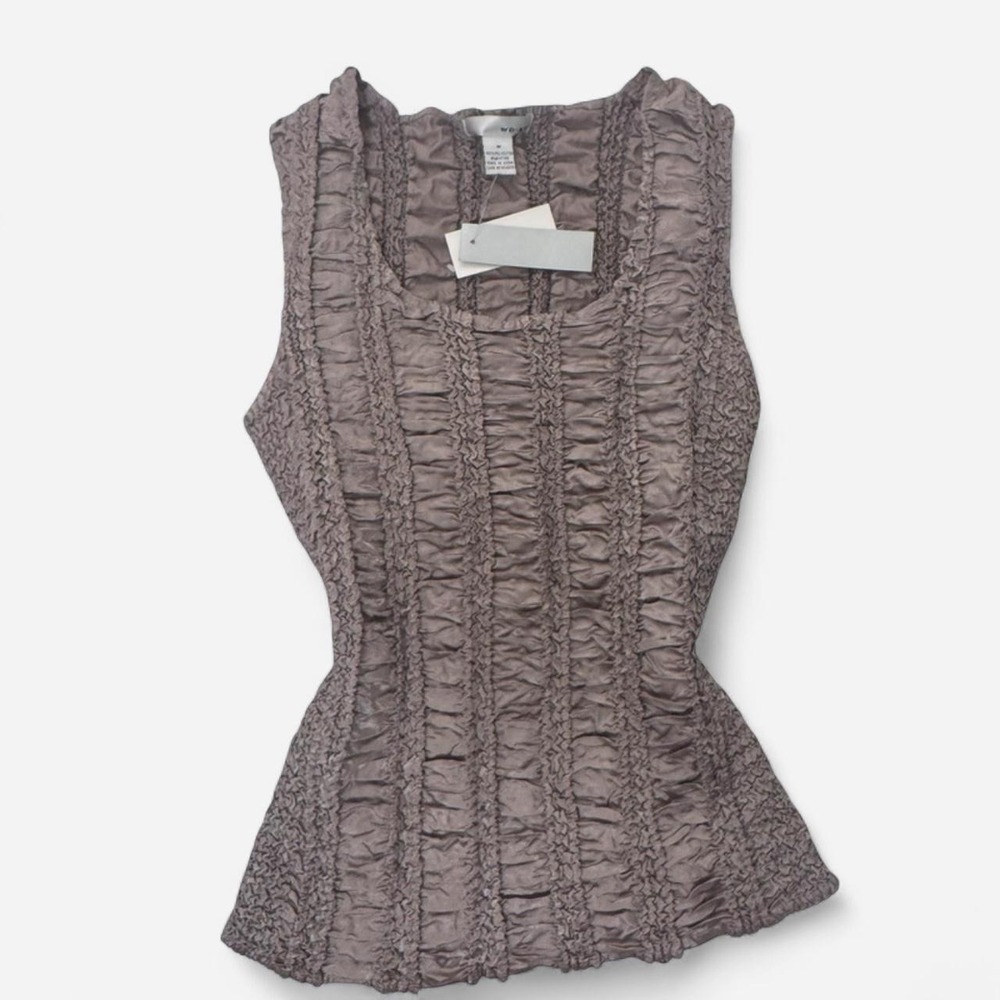 NWT  Y2K WD NY Dead-stock Pleated Tank